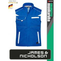   James & Nicholson COLORSTYLE ROYAL technikai bélelt softshell mellény - munkaruha