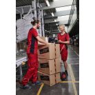 James & Nicholson COLORSTYLE BROWN technikai kétszínű póló - munkaruha