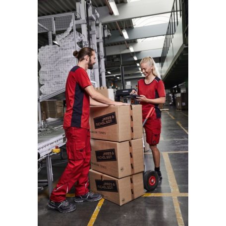 James & Nicholson COLORSTYLE CARBON technikai kétszínű póló - munkaruha