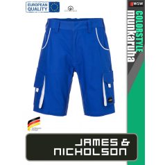   James & Nicholson COLORSTYLE ROYAL technikai pamutgazdag rövidnadrág - munkaruha