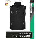 James & Nicholson SOLID BLACK technikai softshell mellény - munkaruha