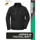 James & Nicholson SOLID BLACK technikai softshell kabát - munkaruha