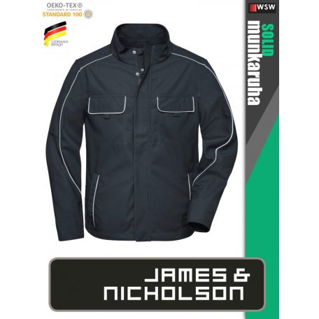James & Nicholson SOLID CARBON technikai softshell kabát - munkaruha