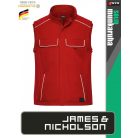James & Nicholson SOLID RED technikai átmeneti softshell mellény - munkaruha