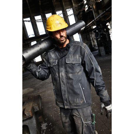 James & Nicholson SOLID OLIVE technikai átmeneti softshell kabát - munkaruha