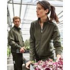 James & Nicholson SOLID RED technikai zippzáras pamutgazdag pulóver - munkaruha