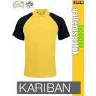 Kariban BASEBALL férfi galléros póló - munkaruha