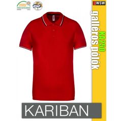 Kariban KA250 férfi galléros póló - munkaruha