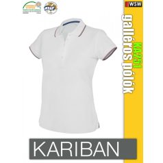 Kariban KA251 női galléros póló - munkaruha