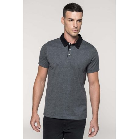 Kariban TWOTONE férfi galléros póló - munkaruha