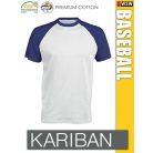 Kariban BASEBALL férfi póló
