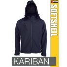 Kariban Softshell Hooded férfi kapucnis kabát - polár belső