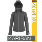 Kariban Softshell Hooded kapucnis női kabát - polár belső