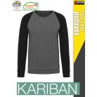Kariban TWO TONE férfi prémium pulóver - munkaruha