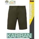 Kariban WASHED EFFECT férfi rövidnadrág - munkaruha
