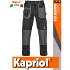 Kapriol SMART BLACK technikai kopásálló munkanadrág - munkaruha