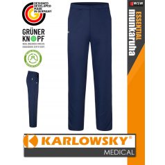   Karlowsky ESSENTIAL NAVY női medical újrahasznosított 95C-on mosható nadrág - munkaruha