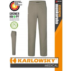   Karlowsky ESSENTIAL SAGE női medical újrahasznosított 95C-on mosható nadrág - munkaruha