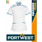 Portwest MEDICAL WHITEAQUA rövidujjú tunika - munkaruha