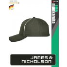 James & Nicholson SOLID OLIVE technikai baseball sapka - munkaruha