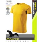 Malfini BASIC YELLOW 100% pamut prémium póló 160 g/m2 - munkaruha