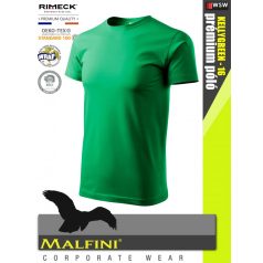   Malfini BASIC KELLYGREEN 100% pamut prémium póló 160 g/m2 - munkaruha