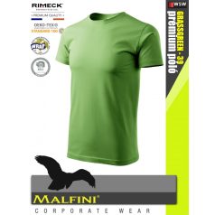   Malfini BASIC GRASSGREEN 100% pamut prémium póló 160 g/m2 - munkaruha