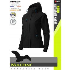   Malfini NANO BLACK prémium női technikai softshell kabát - munkaruha
