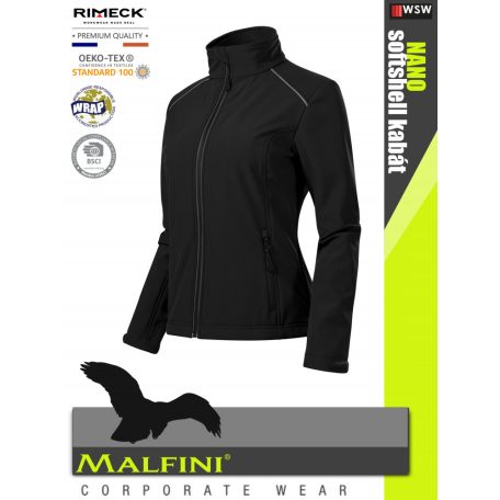 Malfini VALLEY STEELGREY prémium női technikai softshell kabát - munkaruha