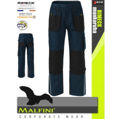   Malfini RIMECK NAVY kevertszálas technikai deréknadrág - munkaruha