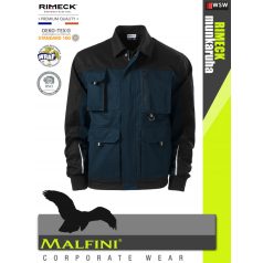Malfini RIMECK NAVY pamut munkakabát - munkaruha