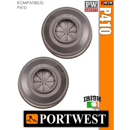 Portwest P410 félálarc szűrőmaszk betét - ABEK1
