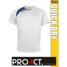 Proact Short Sleeve lélegző férfi női sport póló