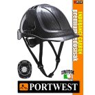 Portwest ENDURANCE CARBON szellőző szigetelt racsnis munkavédelmi sisak - védősisak