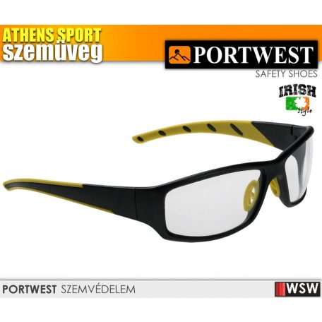 Portwest ATHENS SPORT munkavédelmi szemüveg - védőszemüveg