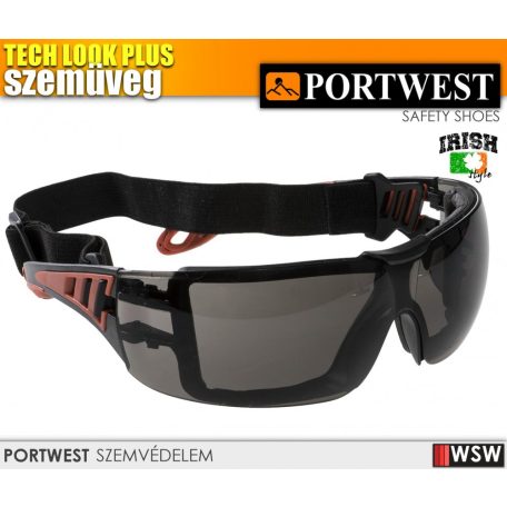 Portwest TECH LOOK PLUS munkavédelmi szemüveg - védőszemüveg
