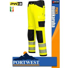 Portwest PW3 YELLOW jólláthatósági vízálló munkakabát - munkaruha