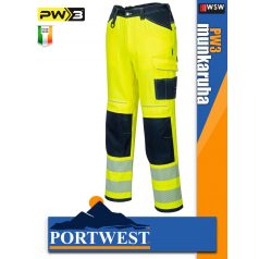 Portwest PW3 YELLOW jólláthatósági vízálló munkakabát - munkaruha