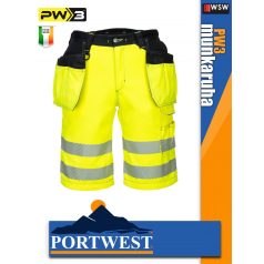 Portwest PW3 YELLOW jólláthatósági vízálló munkakabát - munkaruha