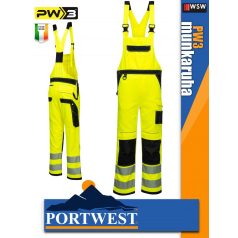 Portwest PW3 YELLOW jólláthatósági vízálló munkakabát - munkaruha
