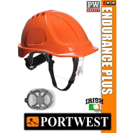 Portwest ENDURANCE PLUS munkavédelmi sisak szemüveggel - védősisak