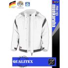 Qualitex PRO 245 WHITEGREY prémium technikai kabát - munkaruha
