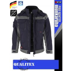 Qualitex PRO 245 WHITEGREY prémium technikai kabát - munkaruha