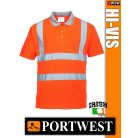 Portwest HI-VIS jól láthatósági galléros póló - munkaruha