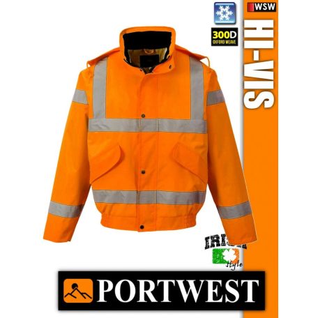 Portwest HI-VIS jólláthatósági kabát - Bomber
