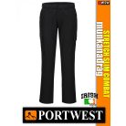 Portwest MEDICAL BLACK CHINO slimfit oldalzsebes férfi nadrág - munkaruha