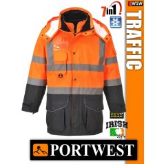 Portwest TRAFFIC jólláthatósági bélelt kabát - 7in1