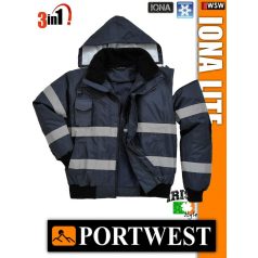 Portwest IONA bomber bélelt télikabát - 3in1