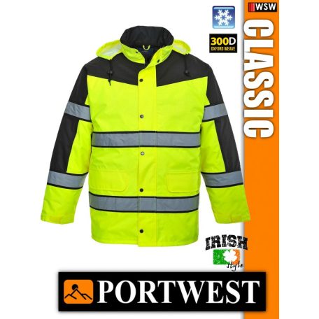 Portwest HI-VIS Classic jólláthatósági kabát - munkaruha