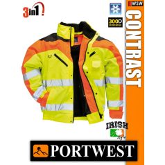 Portwest CONTRAST jólláthatósági bomber kabát - 3in1
